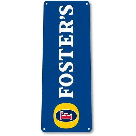 Karen Foster Metal Signs - TIN SIGN: B146 Fosters Beer Tin Metal Sign 100030641218, By Tin World