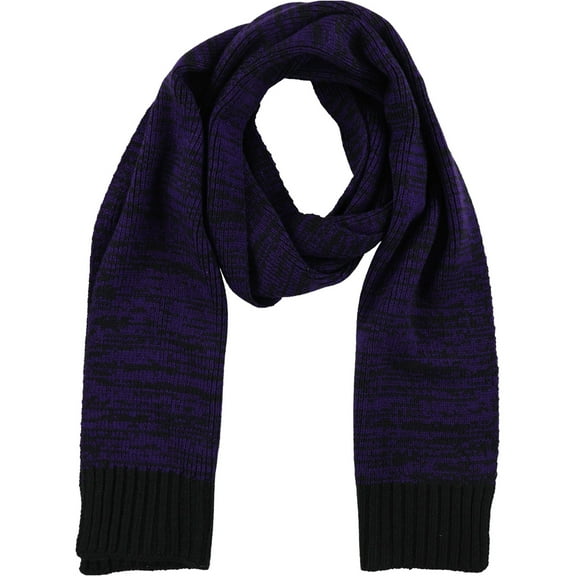 Alfani Mens Space-Dyed Scarf, Purple, One Size