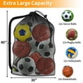thumbnail image 2 of Bolsa de malla resistente para pelotas deportivas Hoiny 102 x 76 cm, 2 of 8