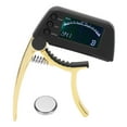 thumbnail image 2 of 2,in,1 Guitar Capo Tuner w/ LCD, Precise Tuning for Acoustic  Electric Guitars, 2 of 12