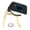 Golden, variant on Xirurus Guitar Capo Tuner Zinc Alloy ABS 2 in 1 Clip with LCD Display for Acoustic Electric Classical Ukuleles, Battery Included, Golden Color