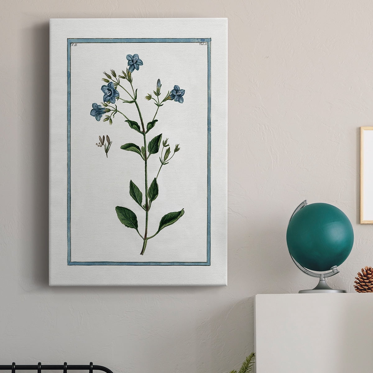 Shabby Chic Botanical II Premium Gallery Wrapped Canvas - Ready to Hang