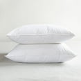 thumbnail image 3 of 2 Pack Medium White Duck Feather & Down Bed Pillow - Standard/Queen | BOKSER HOME, 3 of 5