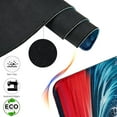 thumbnail image 3 of Japanese Style Waves Large Gaming Mouse Pad - Desk Mat with Seamed Edges, Waterproof, Non-Slip Rubber Base, Ideal for Keyboard, Computer Mat, Big XL Mousepad, 31.5x11.8 Inch, 3 of 6
