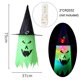 thumbnail image 1 of Luz LED intermitente para decoración de Halloween, lámpara colgante de sombrero de fantasma de mago, Gypsophila, Festival de disfraces, 45-80CM, 1 of 4