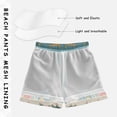 thumbnail image 3 of FORMRS Boys Swim Trunks Quick Dry Mesh Liner Boardshorts Sizes XS-XL, Blue Rainbow, 3 of 7