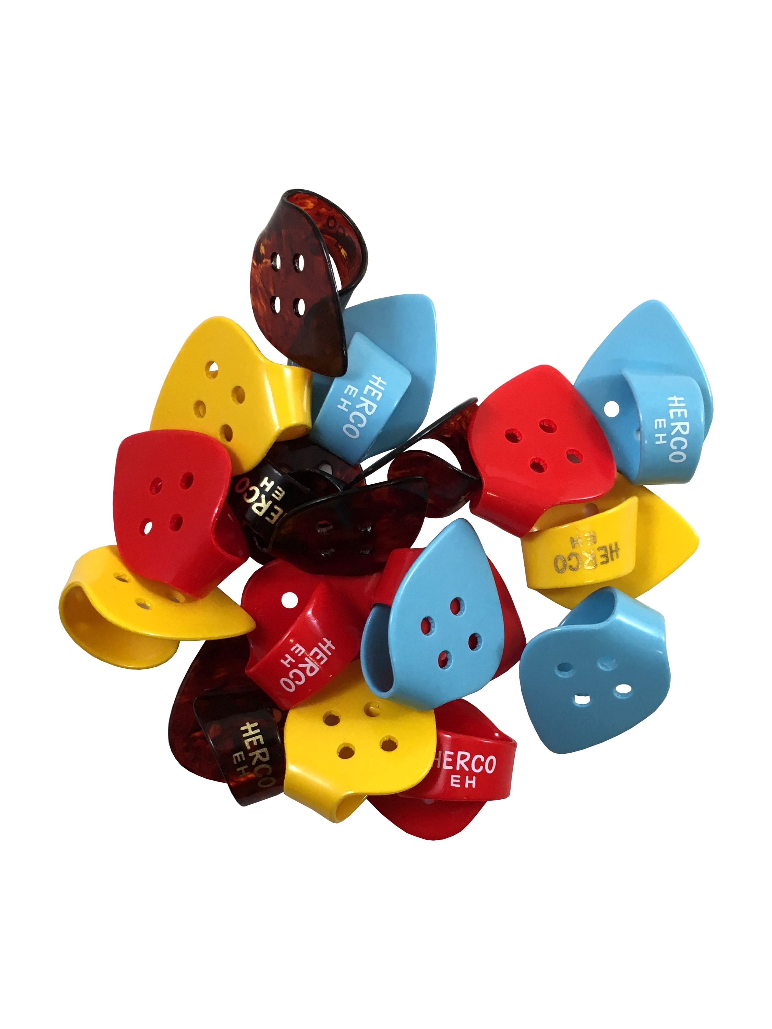 Herco Thumb Picks  Flat  Extra Heavy  HE114  24 Pack
