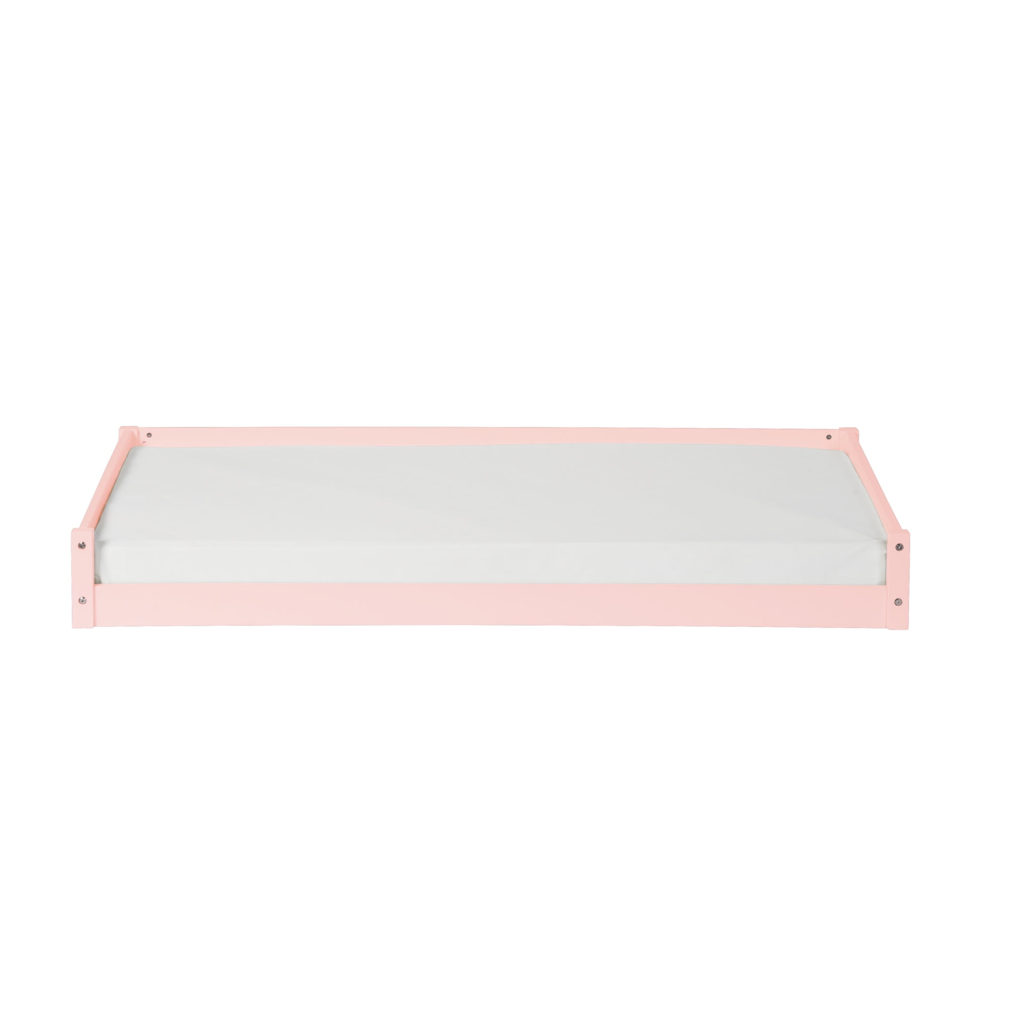 Little Seeds Trellis Toddler House Bed, Rosewater Pink