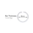 thumbnail image 1 of Clear Retainer Plastic Acrylic Flexible Straight Curved Piercing Kit Tongue Rings Nipple Ring Nose Rings Lip Rings Belly Button ZR, 1 of 6