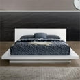 thumbnail image 2 of Furniture of America Crownen Modern Wood Veneer Low Profile Platform Bed, California King, White, 2 of 6