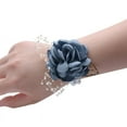 thumbnail image 5 of Flor de muñeca Novia Dama de honor Grupo de hermanas Ramillete de flores de muñeca Regalo de acompañamiento Baile infantil Flor de mano, 5 of 5