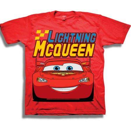Disney Lightning McQueen Toddler Boy Raglan Graphic T-Shirt