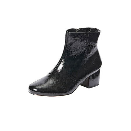 

Comfortview Wide Width Sidney Bootie Short Ankle Boot Low Heel Women s Winter Shoes