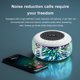 thumbnail image 4 of Luces coloridas Altavoz portátil Subwoofer 5.0 compatible con Bluetooth (Blanco), 4 of 5