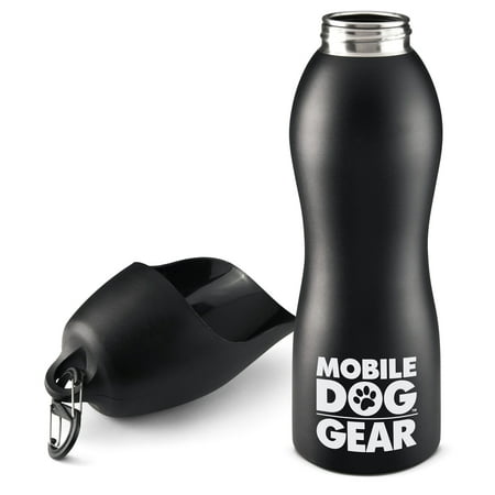 UPC: 0871407002450 | Mobile Dog Gear 25 Oz Water Bottle  Black