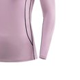thumbnail image 5 of TaTaai Ladies Quick Dry Workout Top Long Sleeve Solid Color Stretch Yoga Tshirt Round Neck Casual Fitness Sportswear Gift, 5 of 5
