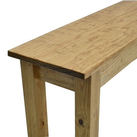 RANCH COLLECTION FARMHOUSE BENCH: GOLDEN OAK-72