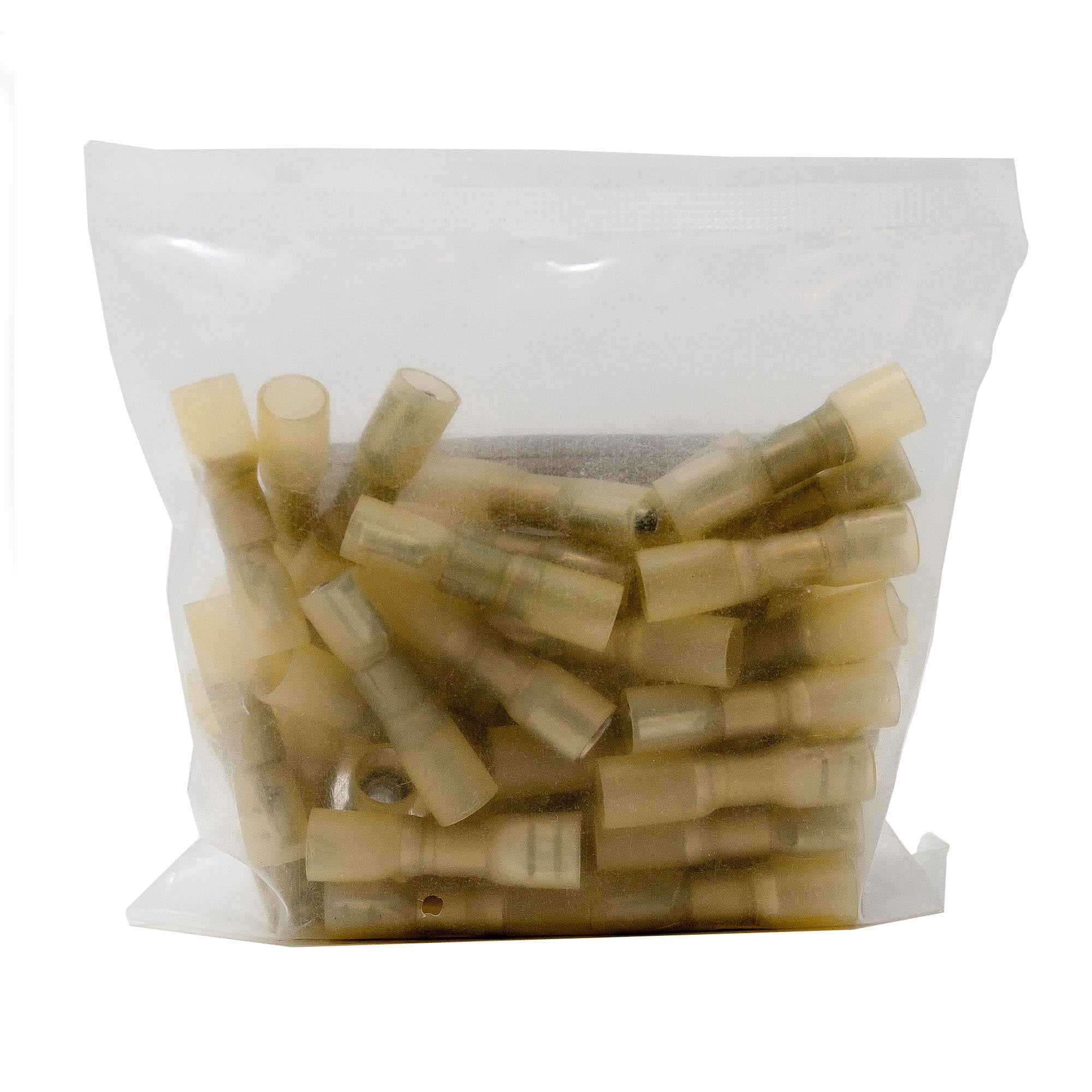 Wet Sounds 10 Case Pack of WW-HSFSPADE50-YEL, YELLOW 12/10 Gauge Heat Shrink Female Spade Connector .250" 50/pack-500 connectors total