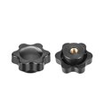 thumbnail image 3 of Clamping Handle Screw Knobs Handle Star Knob M5 x 7mm Female Thread 6 pcs, 3 of 4