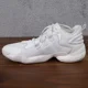thumbnail image 5 of Ad-id-as Shoes Mens 12.5 White Zero Metallic BYW Select Team Basketball Gym, 5 of 6