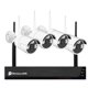 thumbnail image 1 of Sistema de monitoreo de seguridad,Sistema de cámara de seguridad inalámbrica 1080P 4CH HD, 4CH NVR + 4 piezas de cámara IP WiFi Cámar Romacci Sistema de monitoreo de seguridad, 1 of 7