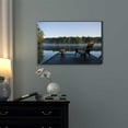 thumbnail image 2 of wall26 Canvas Print Wall Art View of The Lake at Dawn Nature Wilderness Photography Realism Rustic Scenic Relax/Calm Multicolor Zen Colorful for Living Room, Bedroom, Office - 24"x36", 2 of 4