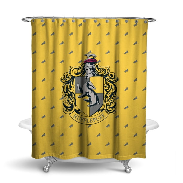 Harry Potter Shower Curtain Hogwarts Houses Gryffindor Slytherin