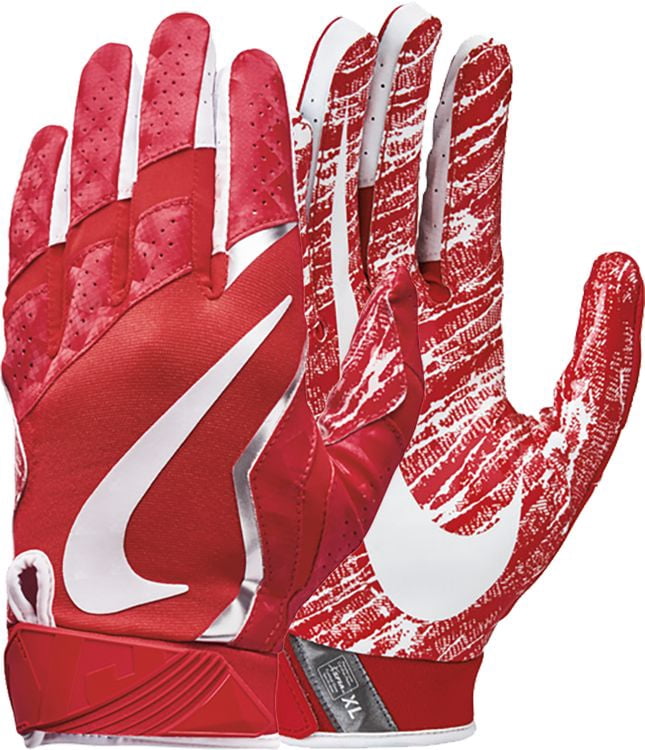 Nike Youth Vapor Jet Football Glove Red Small