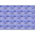 thumbnail image 1 of Ahgly Company Machine Washable Indoor Rectangle Transitional Jeans Blue Area Rugs, 2' x 5', 1 of 7