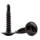 thumbnail image 1 of Tornillos de metal autorroscantes, 60 piezas Tornillos autoperforantes para láminas de metal, Tornillos de cabeza de oblea negros de 4,2 x 19 mm, para metal, láminas, techos, ventanas, 1 of 1