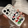 thumbnail image 3 of Funda de teléfono para iPhone 16, 15, 14, 13, 12 Mini, 11 Pro Max, 16 Plus, X, 15Pro, Mickey, Minnie Mouse, Navidad, cubierta a prueba de golpes, 3 of 5