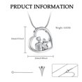 thumbnail image 6 of Dad Cremation Jewelry for Ashes - Heart Pendant Memorial Urn Necklace Ashes Holder For Dad / Papa /Grandfather/Father/Grandpa, 6 of 7