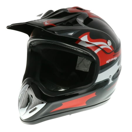 818 Adult Off-Road Helmet MX, ATV, UTV, Dirt Bike, Motocross - DOT - (Best Off Road Helmet)
