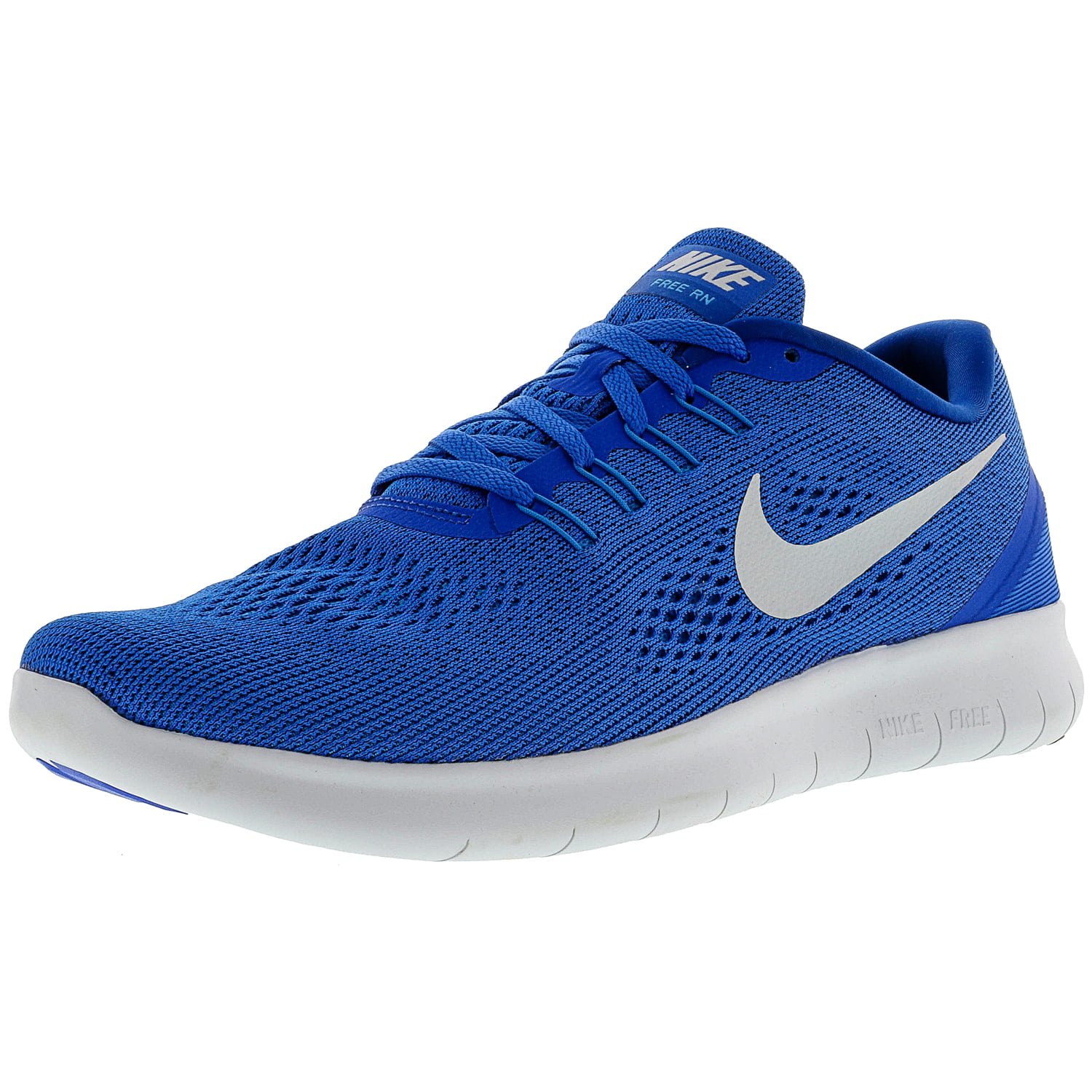 Nike Men's Free Rn Soar / Pure Platinum Blue Glow Team Royal Ankle-High ...