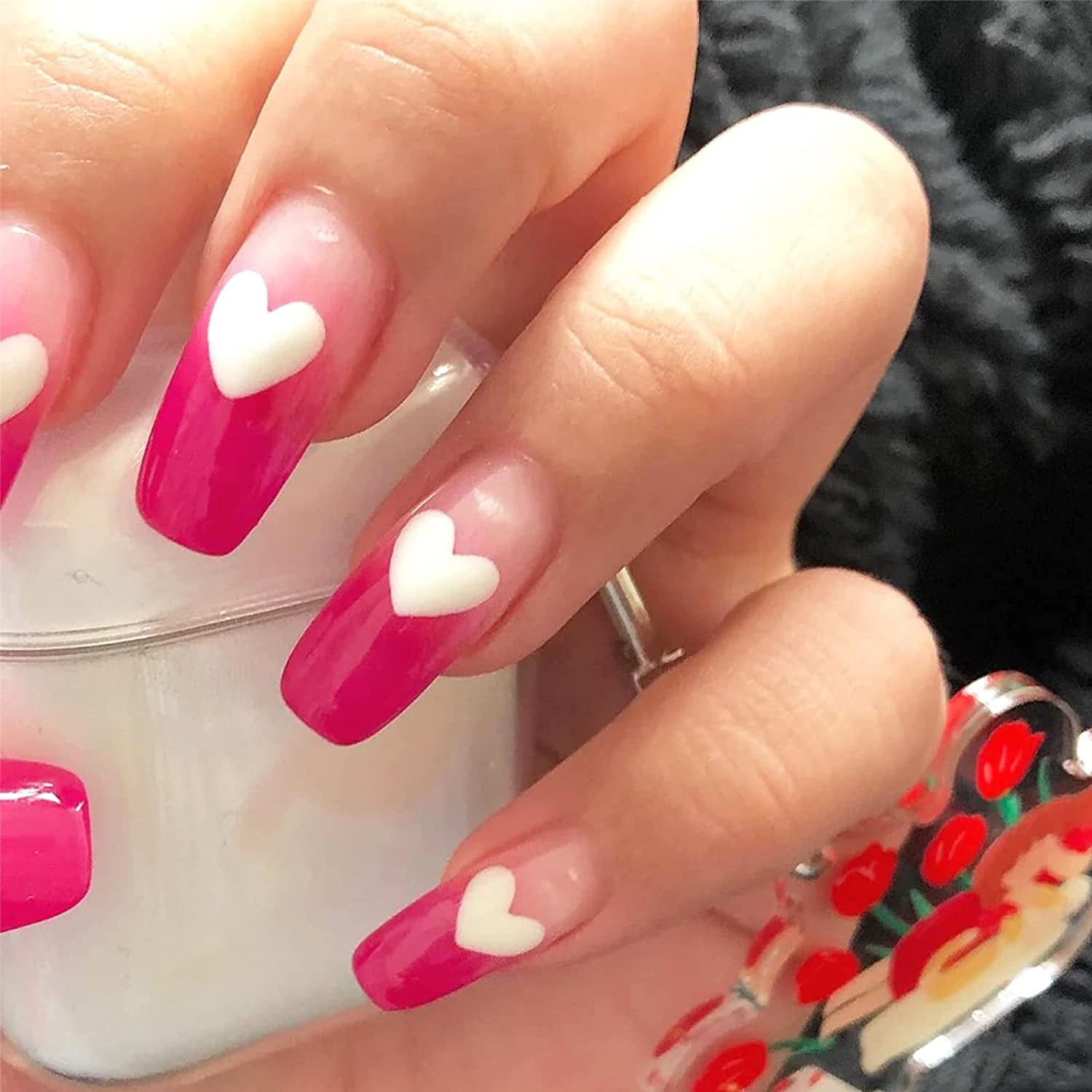 Reverse french tips . Dont be... - Lovely Nails Southsea | Facebook