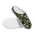 thumbnail image 3 of Picia Camouflage Shark for Women's Lamb-hug Comfy Fleece House Slippers Memory Foam, Slip-on House Shoes Indoor Outdoor-46/47, 3 of 7