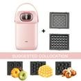 thumbnail image 3 of Labymos Waffle Plates 14*14cm Black Style C for Waffle Maker Type3003, 3 of 8