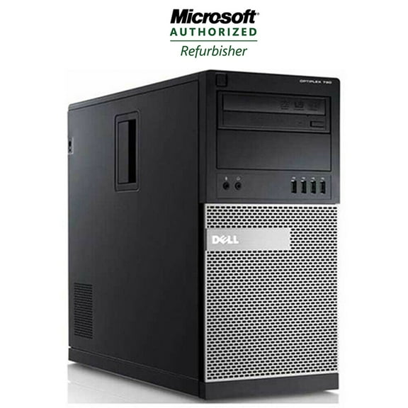 Restored Dell Desktop Computer Optiplex 3020 Minitower Intel Core i3-4130 3.1GHz Processor 8GB RAM 250GB HDD DVD-RW - Windows 10 Pro PC (Refurbished)