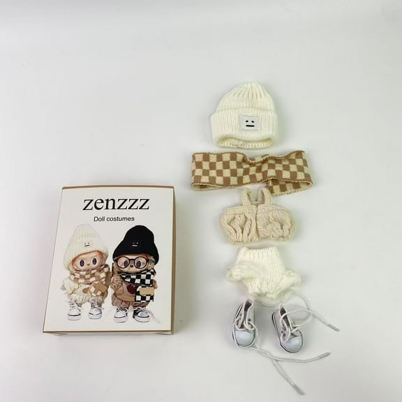 zenzzz Doll costumes,for Mini 6 Inch Doll Clothes and Accessories Include  Accessories for 5.3 Inch - 6 Inch Dolls