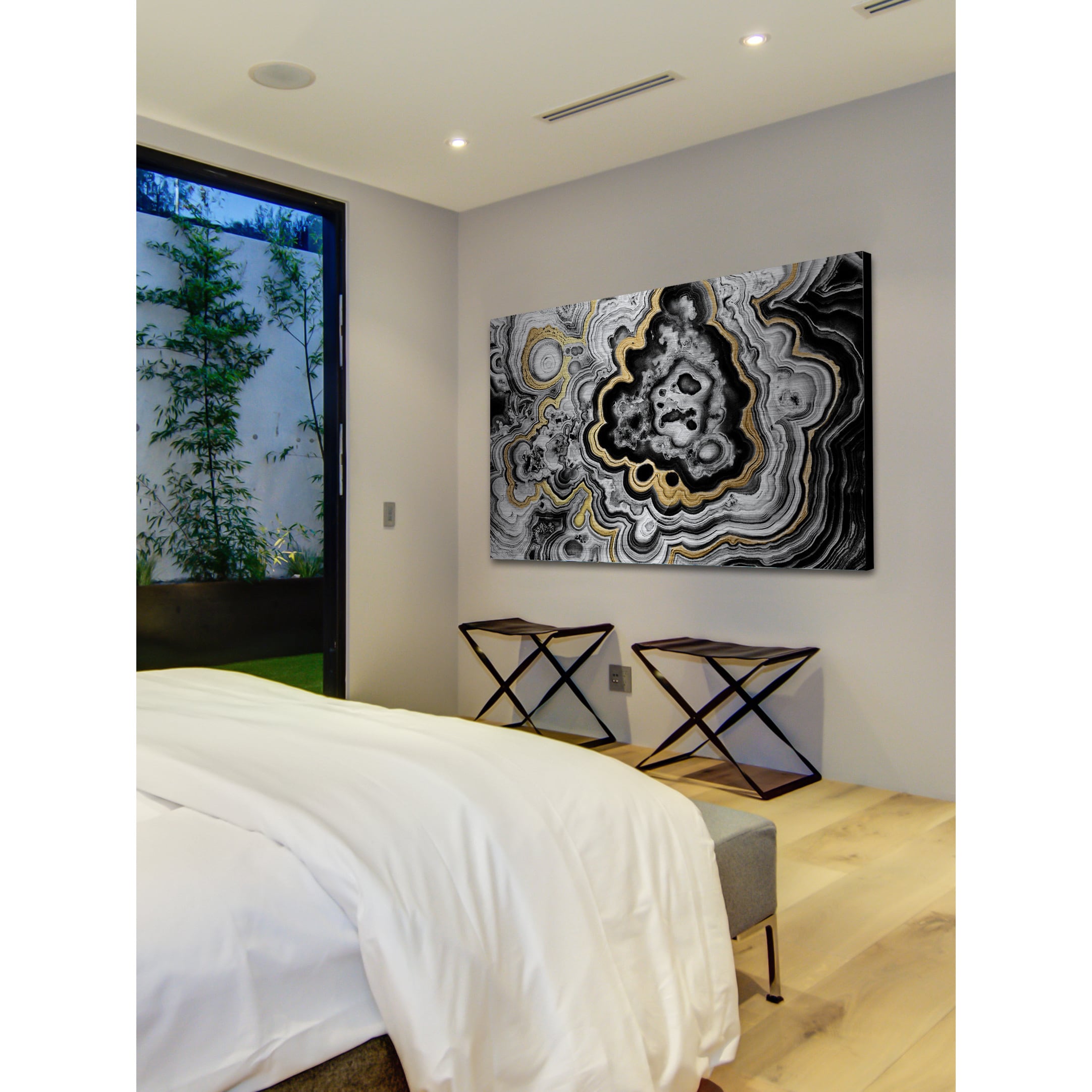 Marmont Hill "Closing In" Painting Print on Brushed Aluminum