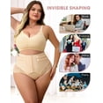 thumbnail image 5 of Tummy Control Panties for Women High Waisted Lace Shapewear Briefs Slimming Waist Shaper, 5 of 6