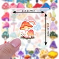 thumbnail image 6 of 35pcs-50pcs Colorful Sticker Pack Mushroom Stationery Stickers Cute Graffiti Decals for Luggage Laptop Suitcase, 6 of 9