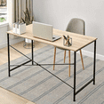 thumbnail image 2 of Escritorio Rectangular Estilo Industrial, Estructura Metálica, Ideal para Home Office/ Mesa de trabajo moderna, 2 of 6
