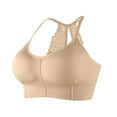 thumbnail image 1 of biudgviw Sports Bras for Women Ribbed No Underwire Full Coverage Support Racerback Bralettes Soft Comfortable Bras, 1 of 3
