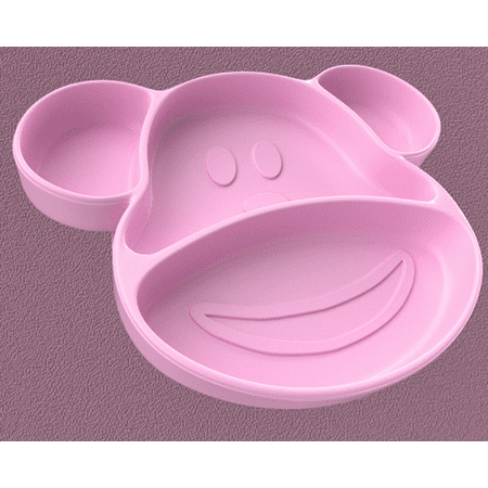 

Toddler Silicone Suction Cup-Self-contained Training Dishes for Infants and Children | Fits Most High Chair Trays | BPA Free-Blue/Pink/Orange/Purple