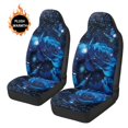 thumbnail image 3 of Uorisanigo Front Car Seat Cover - Breathable & Stylish, Blue Rose Butterfly Bottom Seat Covers of Full Wrapped Edge Universal Fit for Most Cars, SUV, Van Car Accessories Cushions, 3 of 7