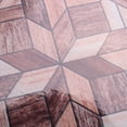 thumbnail image 1 of 80 Pcs Pegatina de Azulejo de de Grano de Madera Autoadhesivo Azulejos Arte Diagonal 3D Etiqueta de Piso para Decoración de Cocina de Baño, 1 of 5