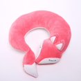 thumbnail image 1 of Almohadas de viaje para niños Almohada de zorro animal de dibujos animados lindo Almohada en U ergonómica para adultos en forma de U para, (rojo) Rojo Verde  Cocina, Decoración y Otros, 1 of 4