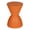 Orange, variant on Afuera Living Polypropylene Black Side Table Rectangular 17" x 12" x 12"
