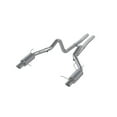 thumbnail image 3 of MBRP 11-14 Ford Mustang GT 5.0L Dual Split Rear Street Version T409 3in Cat Back Exhaust System, 3 of 10